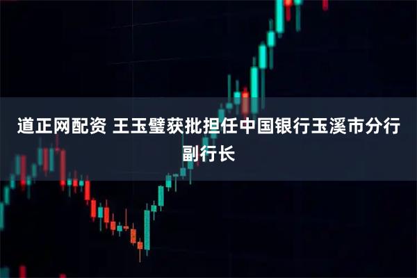 道正网配资 王玉璧获批担任中国银行玉溪市分行副行长